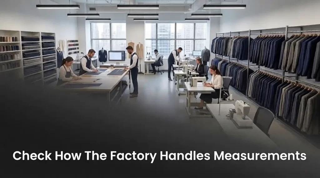 Check How The Factory Handles Measurements